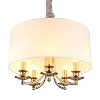 Подвесная люстра 50*65-140 см, 5*E14, 40W, Aployt Berze APL.721.06.05, золотой
