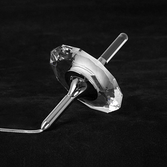 Подвесной светильник 10*30-160 см, 1*LED, 3W, 4000K, Lussole Littlerock LSP-7373, хром