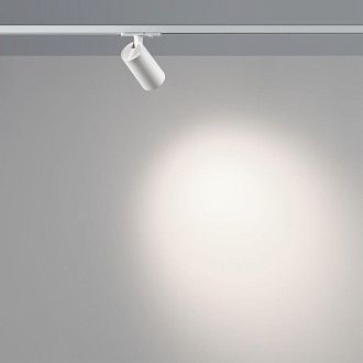 Трековый однофазный двухжильный светильник 5.5 см, 10W, 4000K, Novotech Port Selene 359902, белый