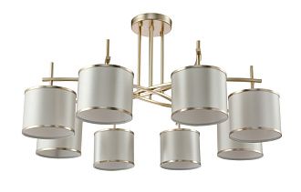 Люстра 93 см, Crystal Lux SERGIO PL8 GOLD Золотой