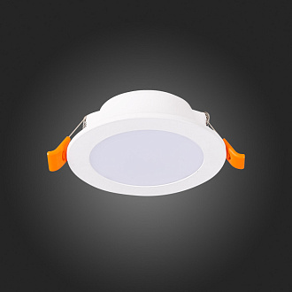 Встраиваемый светильник 9/7,5 см, LED 6W, 4000K, IP20 ST LUCE ST210.548.06 Белый, вр 7,5 см