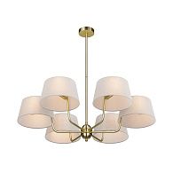 Подвесной светильник 85*106 см, 6*E14*40W, K, Maytoni Modesto MOD360PL-06BS, Латунь