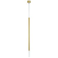 Подвесной светильник *2*79-159 см, *LED*5W, 4000K, Lightstar Tubo LT7473432, золотой
