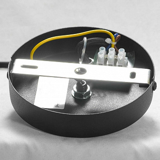 Люстра подвесная GRLSP-8156 черный диаметр 50 см.