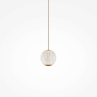 Подвесной светильник 14*14*316 см, LED, 3000К, Maytoni Sapphire MOD293PL-L6BS3K латунный