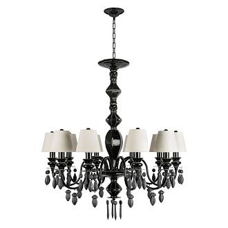 Подвесная люстра 78 см, Loft IT Grace 10203/10 Black, черный