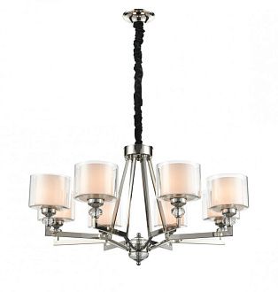 Подвесная люстра  92*128 см, 8*E27 хром Vele Luce Lotus VL1053L08