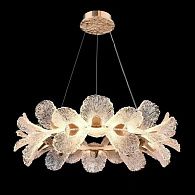 Люстра 8856-800, D800*H200 LED, 144W, 3000/4000/6000K, Alva Donna, золото/шампань