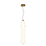 Светильник 15 см, 35W, 3000K, Maytoni Pendant Collar P069PL-L35G3K, золото