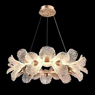 Люстра 8856-800, D800*H200 LED, 144W, 3000/4000/6000K, Alva Donna, золото/шампань
