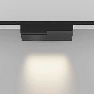 Трековый светильник 12W, 3000K, 30°, Maytoni Points Rot Levity TR194-1-12W3K-M-B, черный