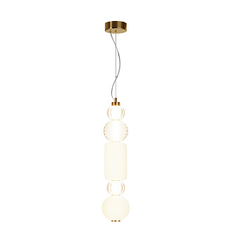 Светильник 15 см, 35W, 3000K, Maytoni Pendant Collar P069PL-L35G3K, золото