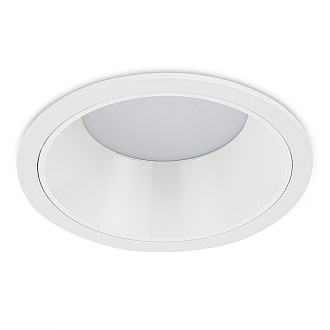 Встраиваемый светильник 10,5*5 см, 1*LED*12W 4000K ST LUCE ST755.548.12 белый, вр 9,5 см
