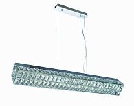 Люстра L1000, мм, 41W, CHROME+CLEAR (Хром + Прозрачный Хрусталь) NewRgy 2809R/41W CHROME+CLEAR