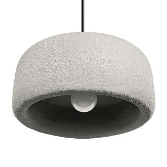 Подвесной светильник 50 см, Loft IT Stone 10252/500 Grey, черный-серый