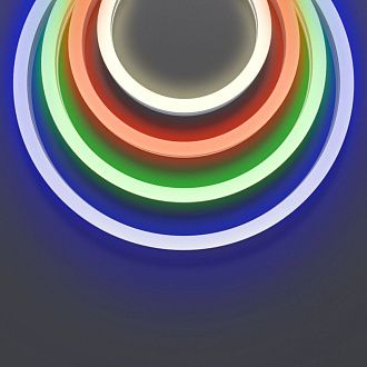 Гибкий неон Maytoni 24В 12Вт/м 4000K+RGB 5м IP67 432004