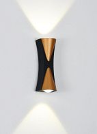 Бра 6*6*18- см, 1*LED*10W, 4000K, Arte Lamp Gudja A6026AP-10BK, Черный