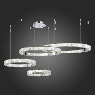 Люстра подвесная 180*140* см, 1*LED 190W 4000K хром ST Luce Tivoli SL1622.103.04