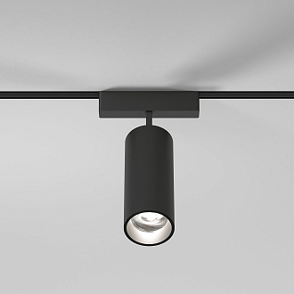 Трековый светильник LED 18W, 4000 К, 18,3*5,5*2,6 см, черный, Elektrostandard Flat Magnetic 85096/01