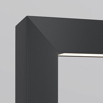 Ландшафтный светильник 9*25-80 см, LED*12W, 3000K, Maytoni Frama O469FL-L12GF3K, Графит