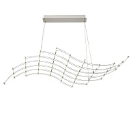 Подвесной светильник 100*LED*45W, 3000К, 4050lm Odeon Light Welkin 7057/45L, хром