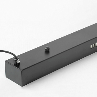 Линейно-подвесной светильник 120*18*145 см, 1*LED*40W 4000K серый Lussole Bradford LSP-7165