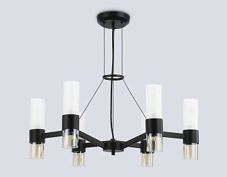Подвесная люстра **22,5-108 см, 6*E14*40W, K, Ambrella Light High Light LH55104, черный