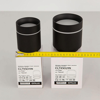 Светильник 10 см, 12W, 4000K Citilux Борн CL745021N черный