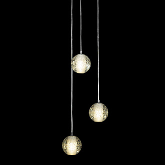 Светильник *20 см, 3*G9*5W, 3000К Loft It 10112/3 Rain, Хром