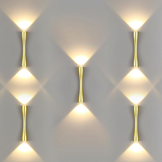 Бра 5*37 см, 10W, 3000K Odeon Light Anika 4292/10WL Золото