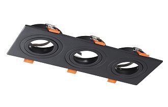 Светильник встраиваемый 26*9 см, Crystal Lux CLT 002C3 BL Черный