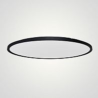 Потолочный светильник EXTRASLIM D100 Black 100*100*5 см, 1*LED*63W, 4000K, ImperiumLoft EXTRASLIM001, Чёрный
