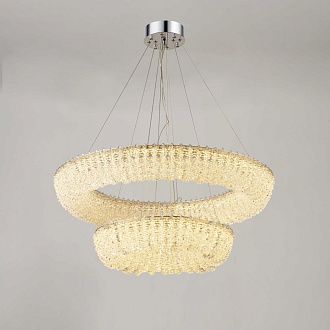 Люстра Ø800 (500) x H120 (1200), мм, 452W, CHROME (Хром) NewRgy NW102L-ф800+500*H120(1200) CHROME