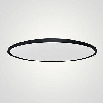 Потолочный светильник EXTRASLIM D100 Black 100*100*5 см, 1*LED*63W, 4000K, ImperiumLoft EXTRASLIM001, Чёрный