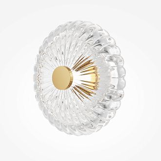 Настенный светильник 15,5*35*35 см, LED 8W 3000K Maytoni Modern Amulet MOD555WL-L4G3K золото