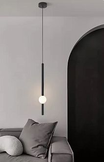 Подвесной светодиодный светильник Inodesign Orion Black High 40.9039