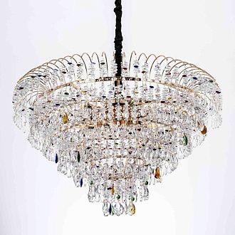 Подвесная люстра 80*80*120 см, Е14 18x40ВтW, Золото MODELUX ML.850.18