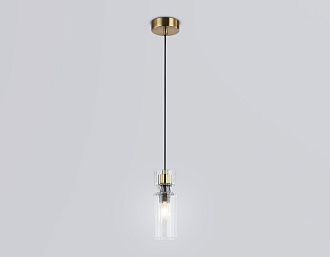 Подвесной светильник **18-150 см, 1*E14*40W, K, Ambrella Light High Light LH56111, черный, латунь