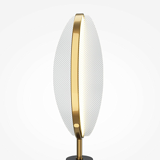 Настольная лампа 18*63,1 см, LED, 15W, 3000К, Maytoni Breeze MOD281TL-L15BS3K латунный