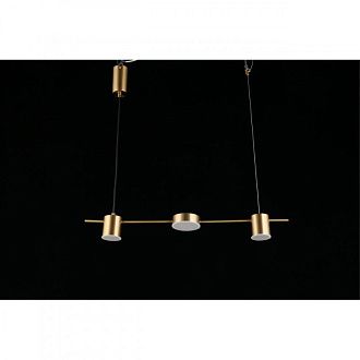 Подвесной светильник 72*10*40-120 см 18W, 3000K, Aployt FRANIA APL.017.13.18, бронзовый