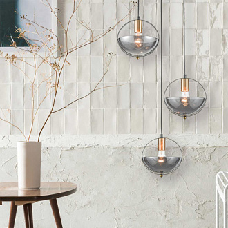 Подвесной светильник  35*142 см, 3*E27 черный, золото Vele Luce Broadway VL5362P13