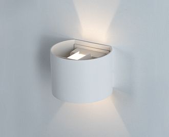 Уличный настенный светодиодный светильник Italline IT01-A310R white, 6W LED, 3000K, белый