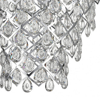Подвесная люстра  51*185 см, 6*E14 хром Vele Luce Diana VL3273P06