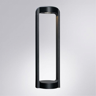 Уличный светильник 12*15*50 см, 1*LED*13W 4000K ARTE Lamp SUHAIL A1646PA-1BK черный