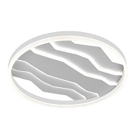 Потолочный cветильник **6 см, LED 88W, 3000 / 6500К, Белый LED4U L1055-500 WH