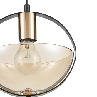 Подвесной светильник  21*142 см, 1*E27 черный, золото Vele Luce Broadway VL5362P21