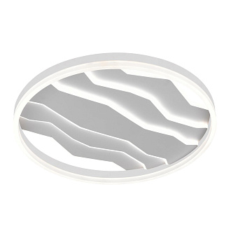 Потолочный cветильник **6 см, LED 88W, 3000 / 6500К, Белый LED4U L1055-500 WH