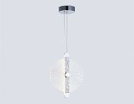 Подвесной светодиодный светильник 28*6*35-220 см, **W, 3000K, Ambrella Light High Light LH31145, хром