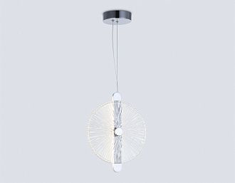 Подвесной светодиодный светильник 28*6*35-220 см, **W, 3000K, Ambrella Light High Light LH31145, хром