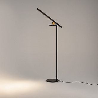 Торшер 80*30*189 см, LED, 3000К, Maytoni Emphaty MOD363FL-L14B3K черный